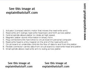 The same page with its hotlinks blocked and replaced by dummy images.