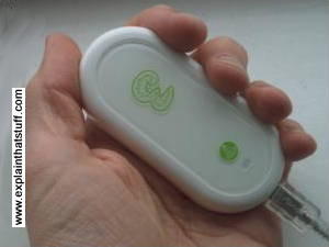 HSDPA mobile broadband modem or dongle