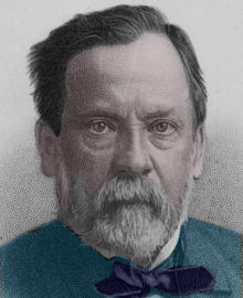 Louis Pasteur: Engraving courtesy of Library of Congress