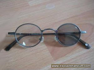 Glasses that cheap turn dark