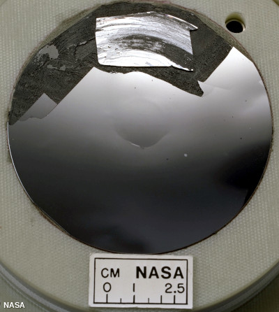 A silicon wafer