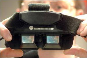 virtual reality head mounted display