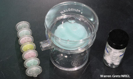 A nanofiber water filter